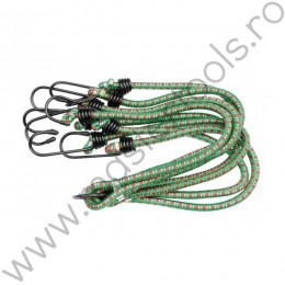 82301 VOREL Set 4 cordeline elastice, lungime 80 cm, diametru 8 mm