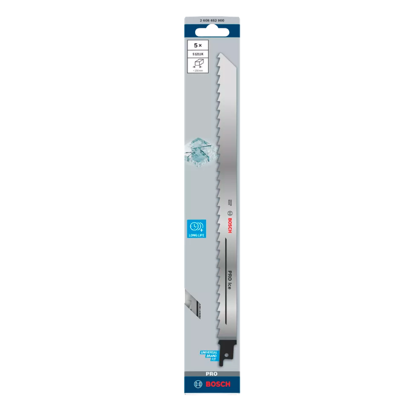 2608652901 BOSCH Set 2 panze fierastrau sabie PRO Ice S1211K, 1,25 x 19 x 300 mm