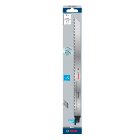 2608652901 BOSCH Set 2 panze fierastrau sabie PRO Ice S1211K, 1,25 x 19 x 300 mm