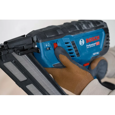 BOSCH Pistol pentru cuie compatibil cu Li-Ion 18 V cu L-BOXX 238