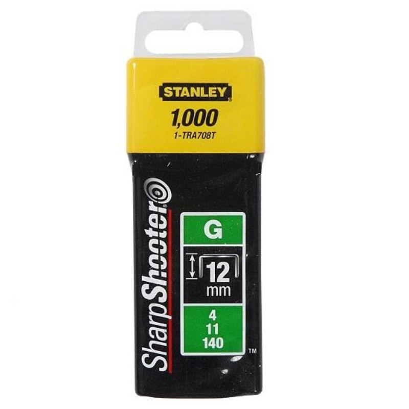STANLEY Capse pentru capsator uz profesional Tip G, 12 mm