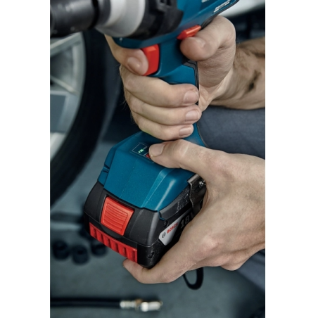 BOSCH Set GDS 18V-400  + GSB 18V-50 + Li-Ion 18V 2Ah + Li-Ion 18 V 5Ah