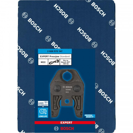 2608570147 BOSCH Bac de presare EXPERT Press Jaw Standard M22 pentru GPT 18V-32