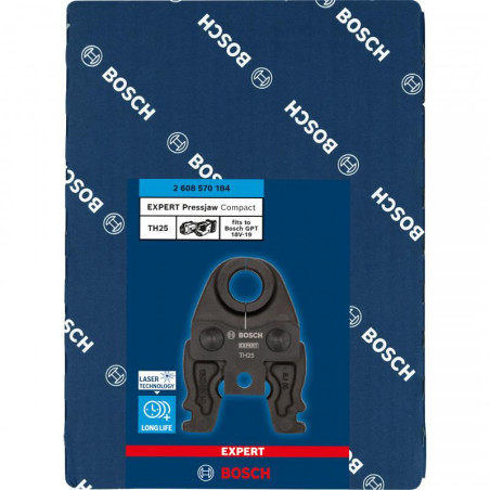 2608570184 BOSCH Bac de presare EXPERT Press Jaw Compact TH25, pentru GPT 18V-19