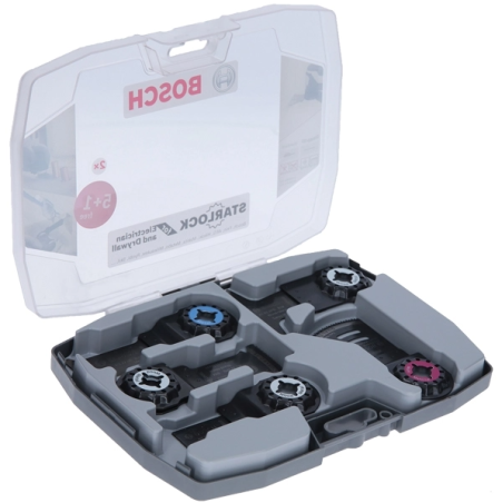 2608664622 BOSCH Set 6 accesorii multicutter, taiere, Starlock