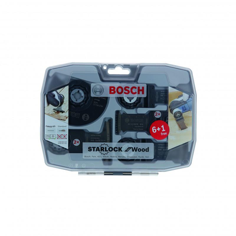 2608664623 BOSCH Set 7 accesorii multicutter, taiere, Starlock