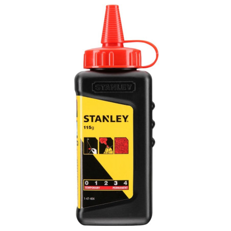 STANLEY Rezerva praf de creta, rosu, 115 g