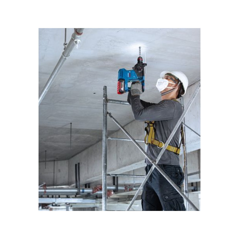 BOSCH GBH 187-LI RotopercutorGBA Li-Ion 18V 5Ah, SDS+,cilindric,hex