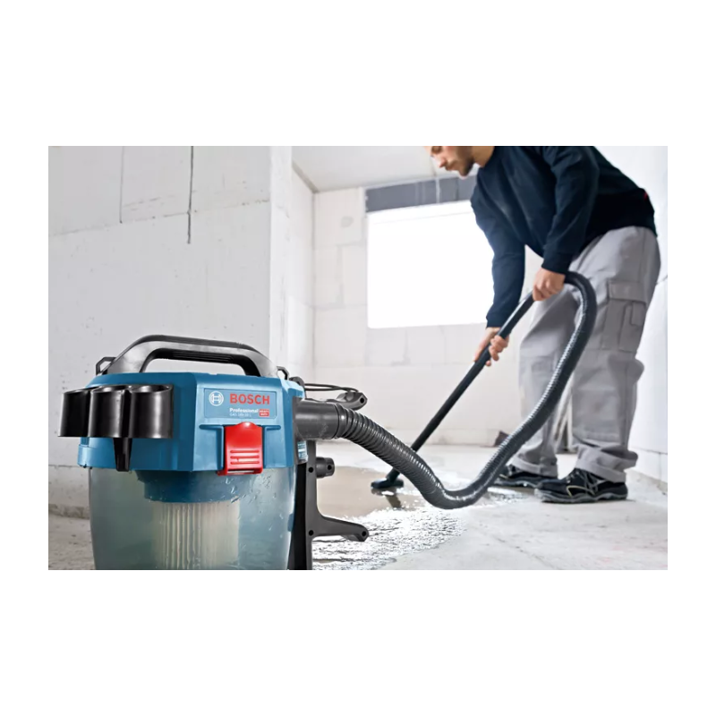 BOSCH GAS 18V-10 L Aspirator compatibil cu acumulator GBA Li-Ion 18V