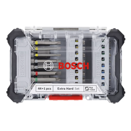 2607017733 BOSCH Trusa 44 piese de insurubare Extra Hard 1/4