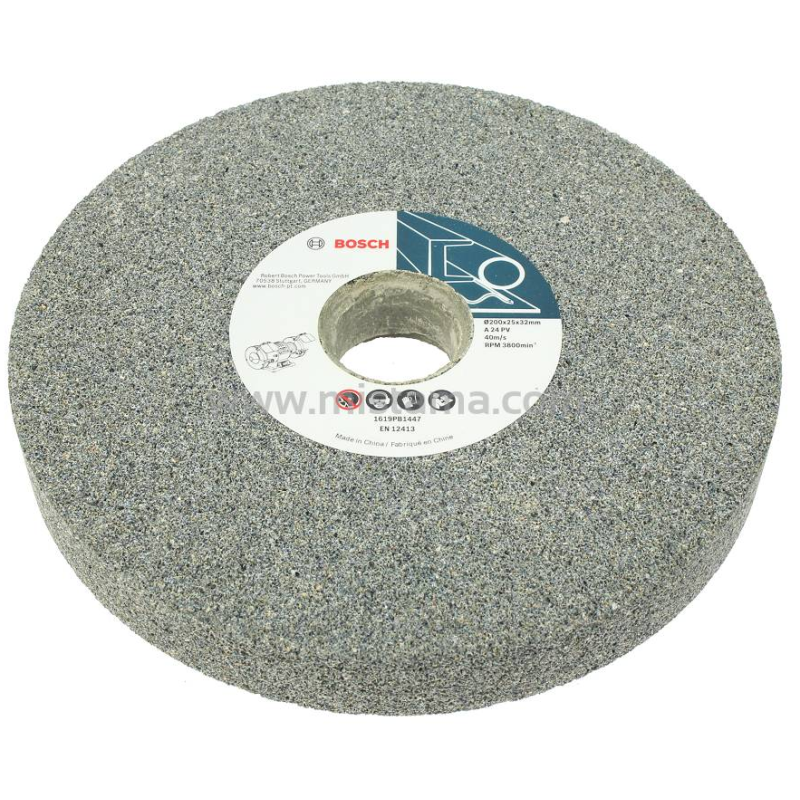1619PB1447 BOSCH A 24 PV Disc de slefuire pentru polizor de banc 200x25x32 mm,G24