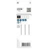 2608667443 BOSCH PRO Set de 3 panze de fierastrau vertical T102D,100mm