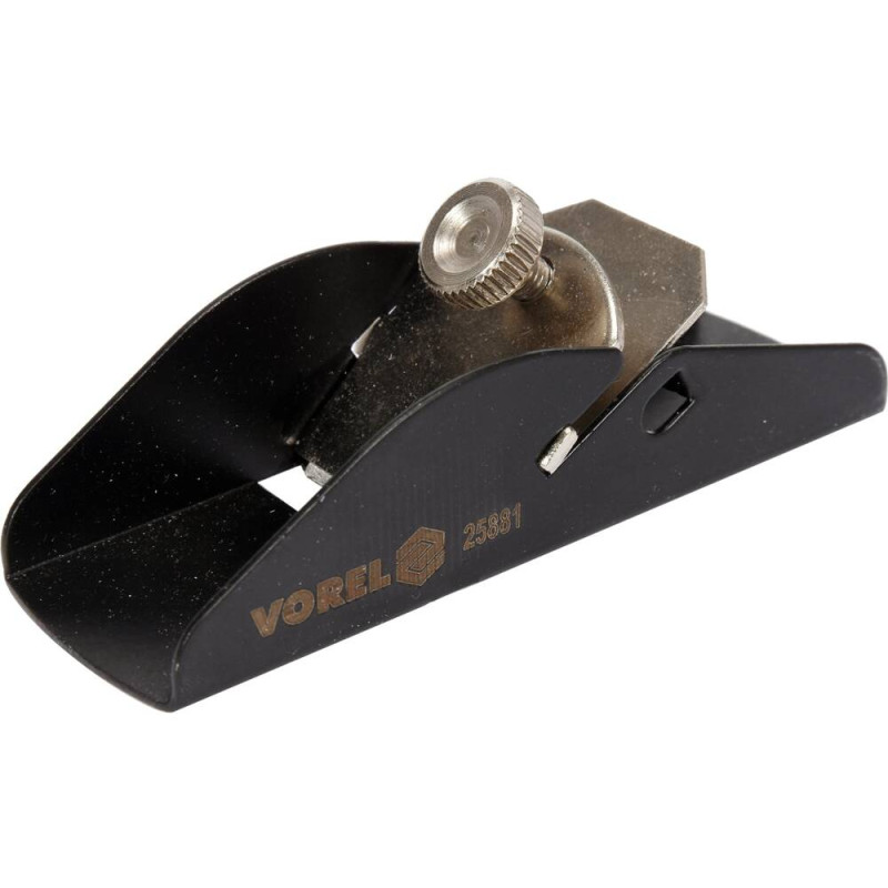 VOREL Mini rindea, lungimea bazei 90 mm, latime 29 mm