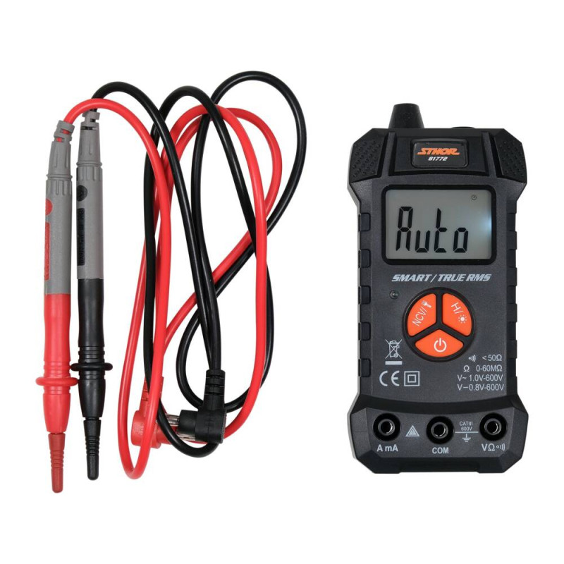 STHOR Multimetru digital TRUE RMS, LCD