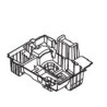 HIKOKI (HITACHI) Insertie valiza pentru rotopercutoarele DH1826DA si DH3628DA