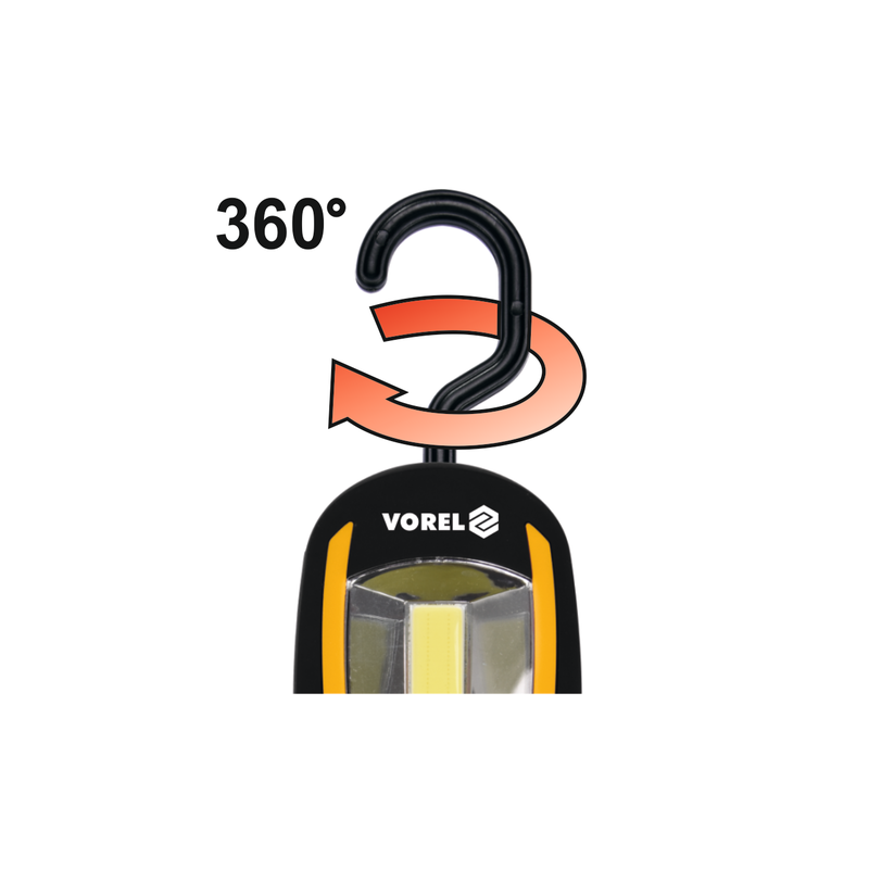 VOREL Lampa de atelier LED 150 lm