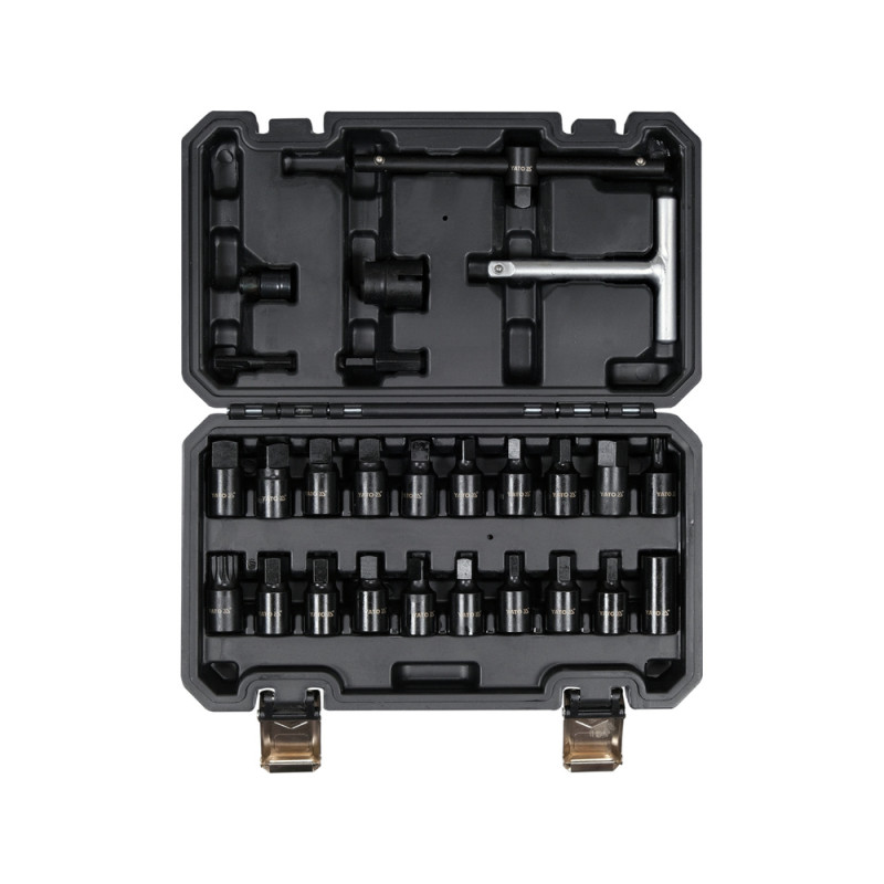 YATO Set chei busonul de ulei, 26 piese