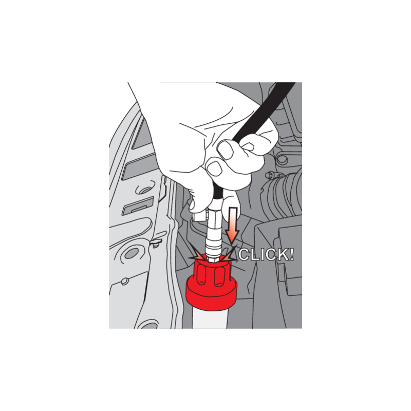 YATO Kit pentru diagnosticare si intretinere sistem de racire, 28 piese