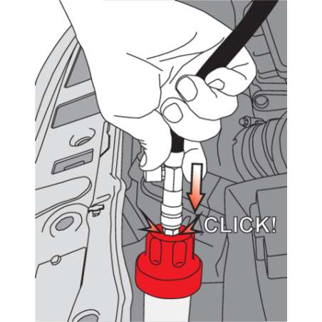 YATO Kit pentru diagnosticare si intretinere sistem de racire, 28 piese