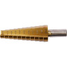 YATO Burghiu in trepte 10-20 mm, 11 trepte, HSS-TIN