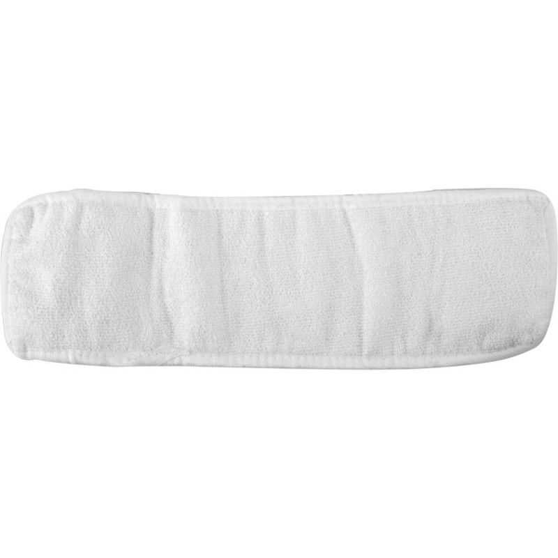 LUND Set 3 rezerve mop microfibra pentru aparat de curatat cu aburi 67201, 35 x 11 cm, Alb