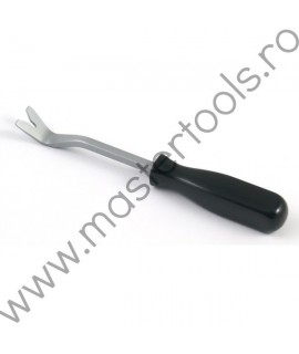 Dispozitiv cu cap tip furca pentru demontat cleme din plastic TOOLHUB