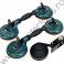 Set de ventuze cu articulatie si centura pentru montat parbrize TOOLHUB
