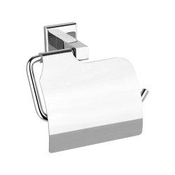 FALA Suport hartie igienica cu capac, gama QUAD CHROM