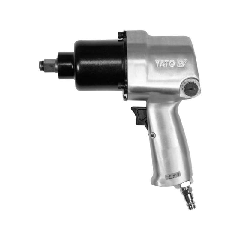 YATO Pistol pneumatic 1000 Nm, 6.3 bar, 120 l/min, patrat 1/2 inch