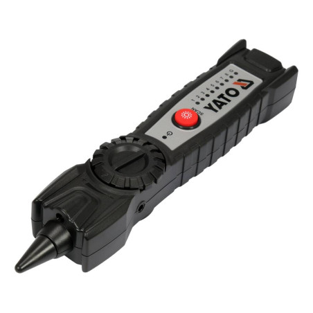 YATO Localizator si tester pentru verificarea cablurilor de retea RJ11 RJ45, rezistent la interferente