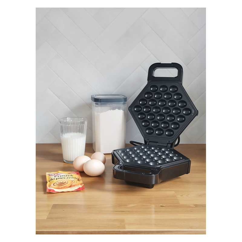 LUND Aparat de preparat bubble waffle/vafe cu bule, putere 700 W