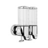 FALA Dispenser dublu sapun lichid, plastic, 2 x 500 ml