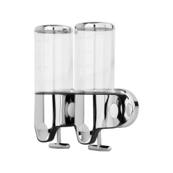 FALA Dispenser dublu sapun lichid, plastic, 2 x 500 ml