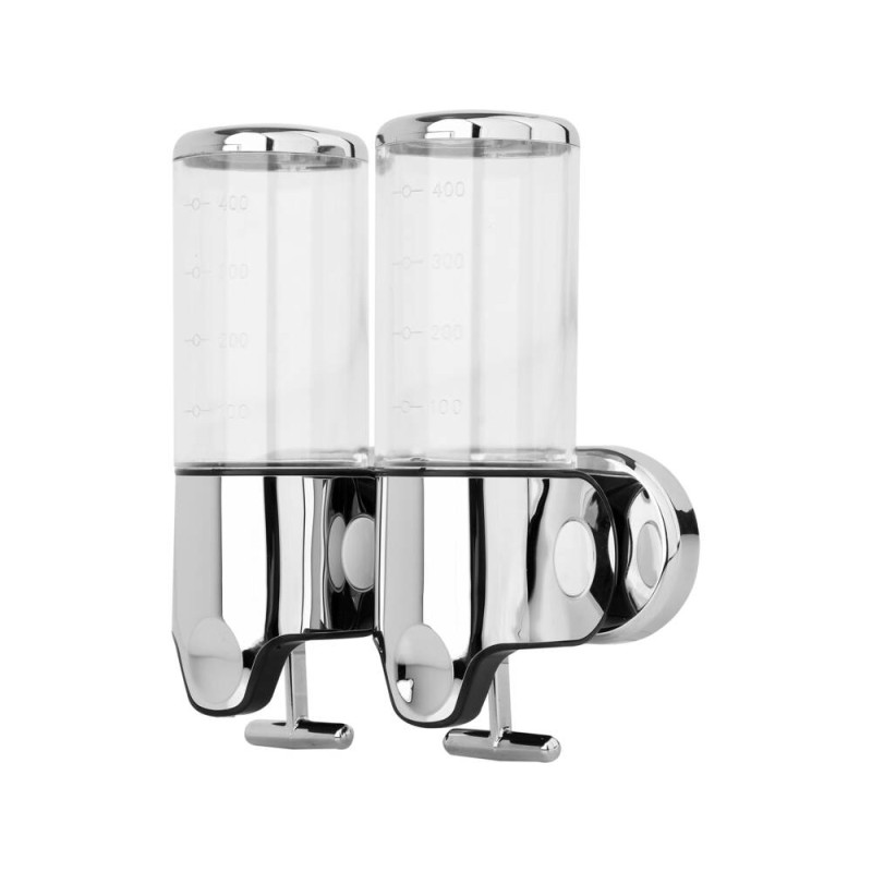 FALA Dispenser dublu sapun lichid, plastic, 2 x 500 ml