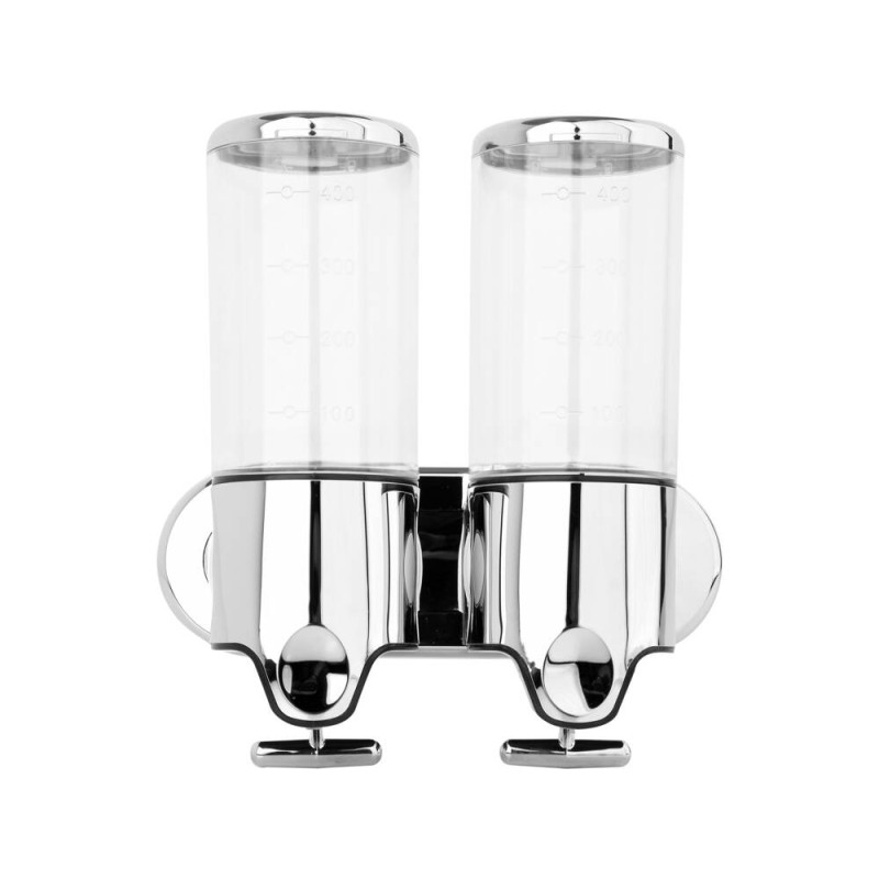 FALA Dispenser dublu sapun lichid, plastic, 2 x 500 ml