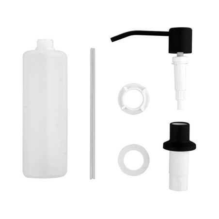 FALA Dozator sapun lichid, capacitate 330 ml, culoare negru
