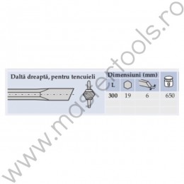 Dalta dreapta prindere HEX Rennsteig