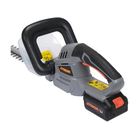 STHOR Foarfeca gard viu cu acumulator Li-Ion 20V, 2Ah, lungime lama 45 cm
