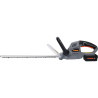 STHOR Foarfeca gard viu cu acumulator Li-Ion 20V, 2Ah, lungime lama 45 cm