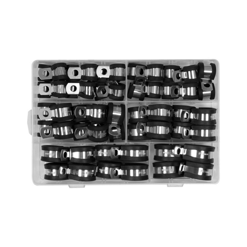 YATO Set 54 cleme otel inoxidabil+cauciuc