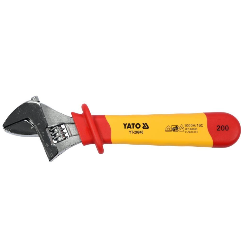 YATO Cheie reglabila izolata 200 mm VDE