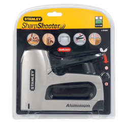 STANLEY Capsator profesional din aluminiu, functional cu capse tip G