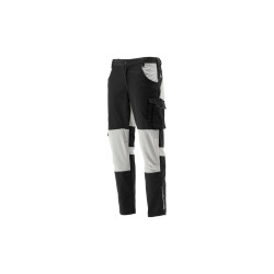 YATO Pantalon de lucru stretch, negru, marimea L