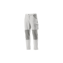 YATO Pantalon de lucru stretch, alb, marimea M