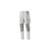 YATO Pantalon de lucru stretch, alb, marimea 2XL