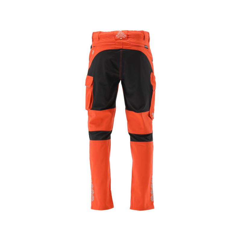 YATO Pantalon de lucru stretch, orange/portocaliu, marimea 2XL