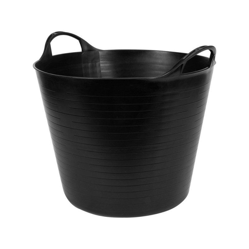 VOREL Galeata flexibila cu manere pentru gradina, capacitate 27 l