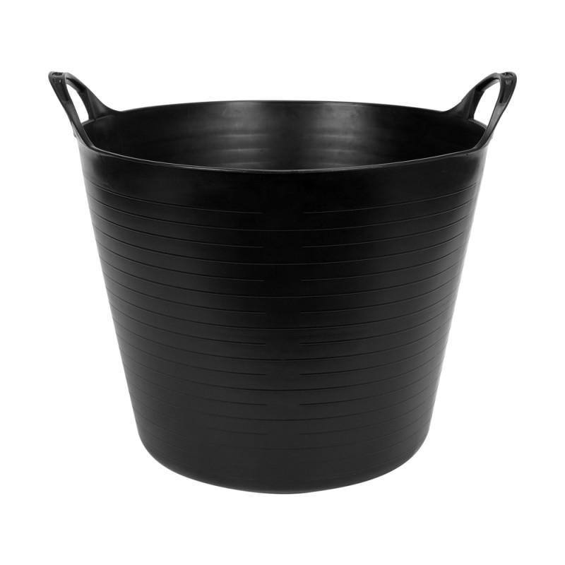 VOREL Galeata flexibila cu manere pentru gradina, capacitate 27 l