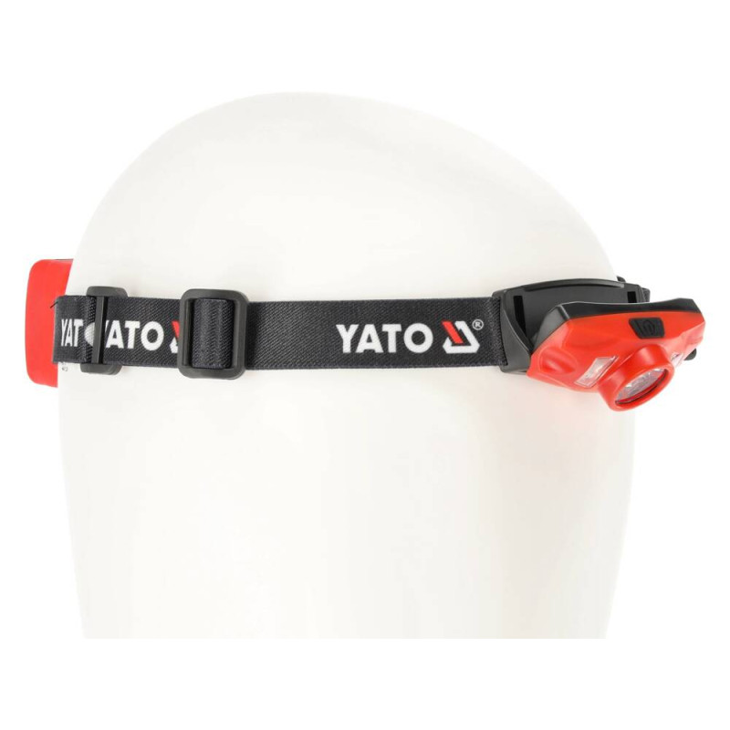 YATO Lampa cu LED pentru cap, 500LM, 3XAAA