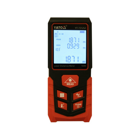YATO Telemetru laser, 100 m